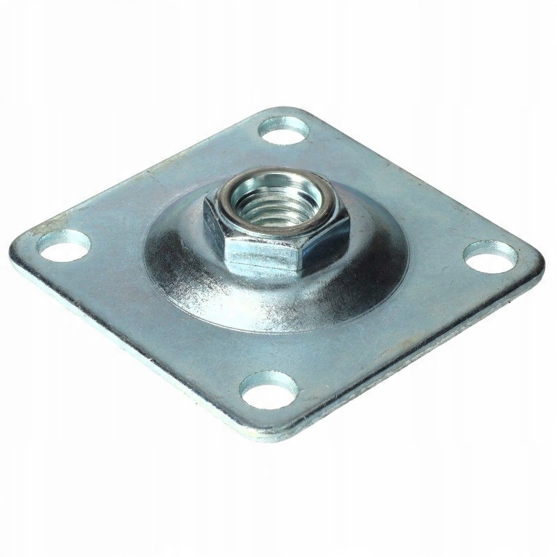 Base cerniera regolabile m20 100x100x4 mm per br